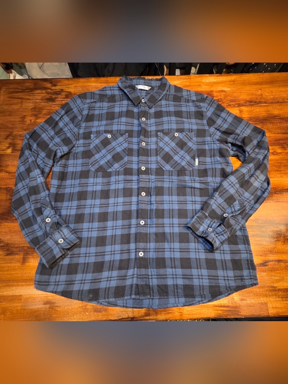 Stio Men's Miter Lightweight Flannel Shirt Sz XXL Groupcore Outdoor Lumberjack